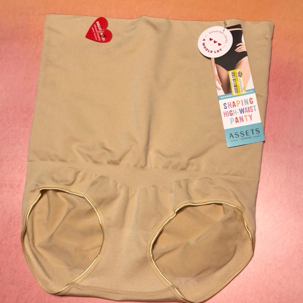 Assets By Spanx Shaping High-Waist Panty - Tan